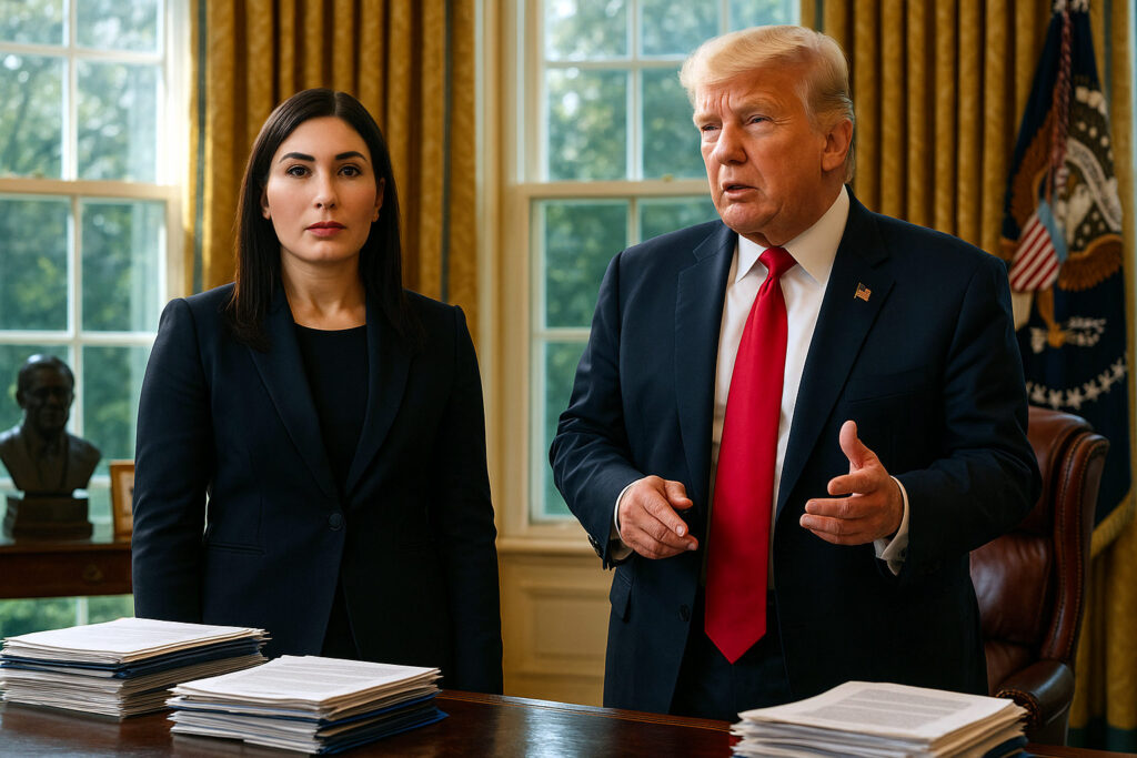 Laura Loomer rises from fringe activist to key influencer in Trump's administration, shaping policy decisions.
